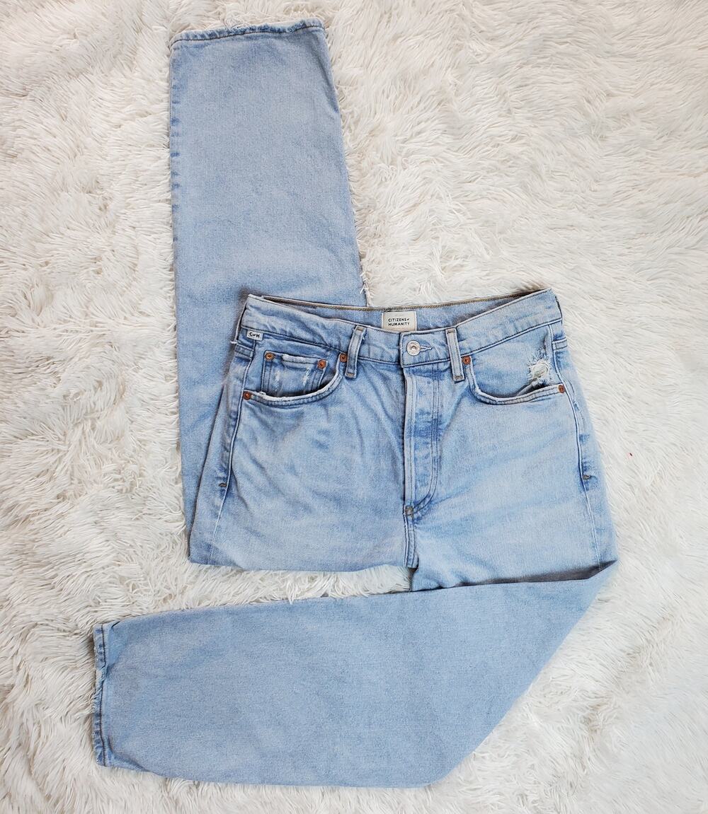 Citizens of Humanity Florence High Rise Cropped Jeans 27 / 4